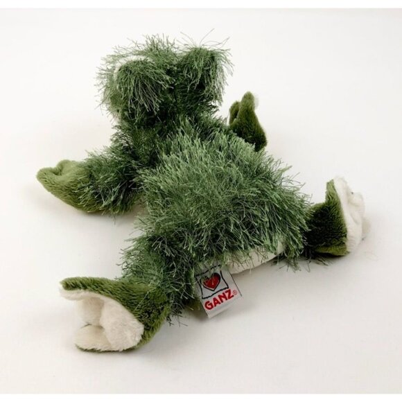 Webkinz Green Fuzzy Frog Ganz Toad Stuffed Animal Plush Soft Toy Pet No Code - Picture 7 of 11